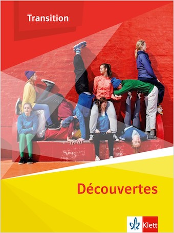 Das Cover zur Buchreihe Découvertes Transition & Oberstufe (Ausgabe ab 2023) von Ernst Klett Verlag zum Lernen der Vokabeln in der Sprache Französisch. Der Vokabeltrainer phase6 classic ist die beste App für bessere Noten.