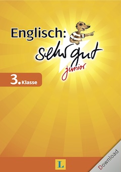 Das Cover zur Buchreihe Langenscheidt: sehr gut - Englisch von Langenscheidt zum Lernen der Vokabeln in der Sprache Englisch. Der Vokabeltrainer phase6 classic ist die beste App für bessere Noten.
